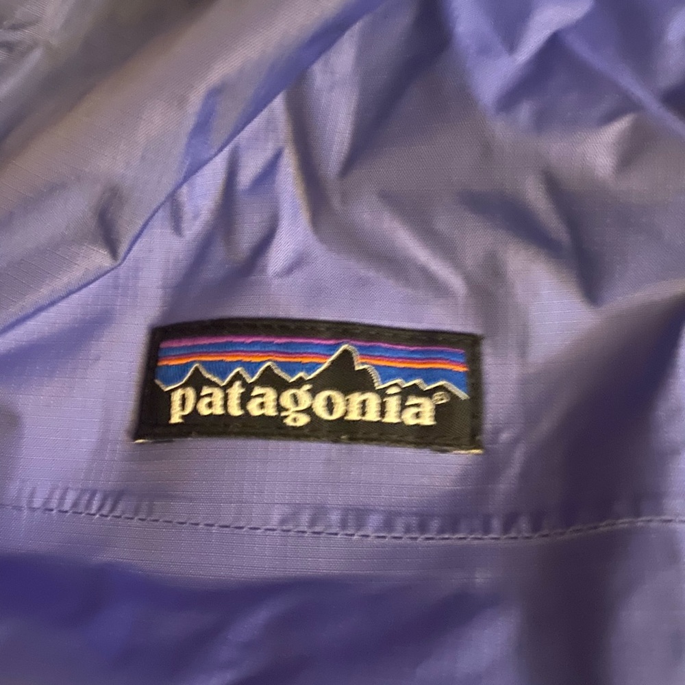 Patagonia, rain jacket, XL in purple